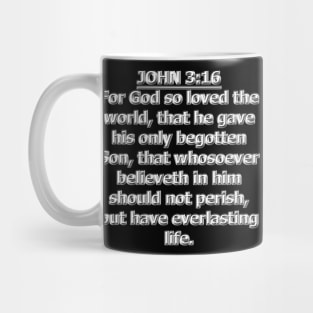 Bible Verse John 3:16 Mug